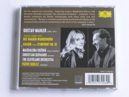Mahler - Des Knaben Wunderhorn / Boulez