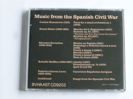 Ebony Band - Music from the Spanish Civil War