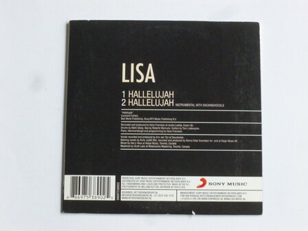 Lisa - Hallelujah (CD Single)