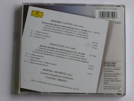 Chopin - Piano Concerto no.1 / Martha Argerich, Claudio Abbado