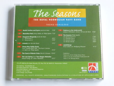 The Seasons - The Royal Norwegian Navy Band / Trond Korsgard