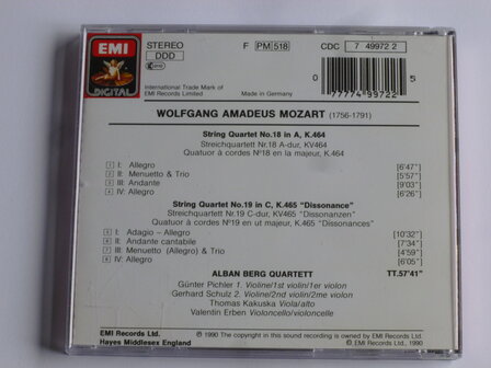 Mozart - String Quartett 18, 19 / Alban Berg Quartett