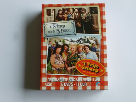&#039;t Schaep met de 5 Pooten / &#039;t Vrije Schaep - De Complete Box Serie 1 &amp; 2 ( 6 DVD)