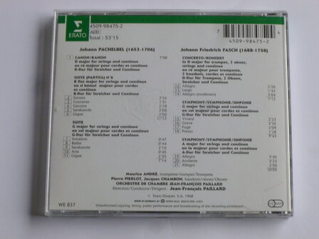 Pachelbel Canon , Fasch Concerto for Trumpet / Maurice Andre