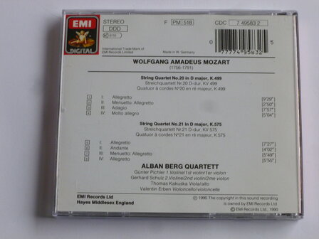 Mozart - String Quartets 20, 21 / Alban Berg Quartett