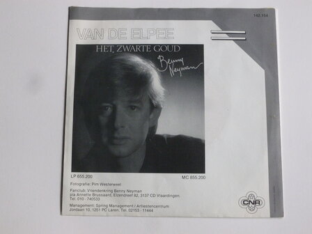 Benny Neyman - Waarom fluister ik je naam nog (vinyl single)