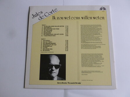 Jules de Corte - Ik zou wel eens willen weten (LP) dureco