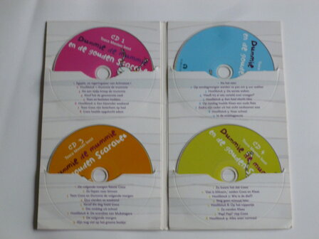 Tosca Menten leest Dummie de Mummie en de gouden Scarabee (4 CD Luisterboek)