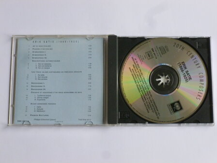 Satie - Entremont , 20 th Century Composers / artwork Herman Brood