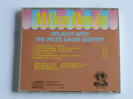 Miles Davis - Relaxin&#039; with the Miles Davis Quintet