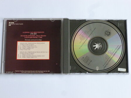 Beethoven - Cello Sonatas / Eugene Istomin, Leonard Rose