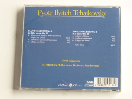 Tchaikovsky - Piano Concerto 1,2 / Derek Han, Freeman