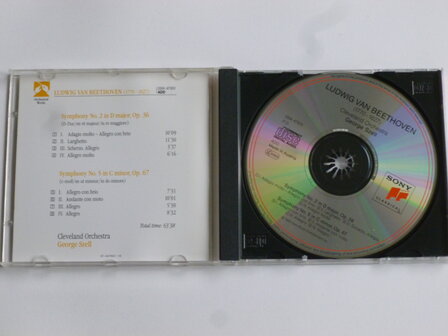 Beethoven - Symphony 2 &amp; 5 / George Szell