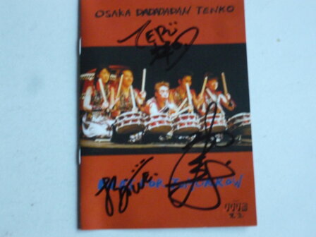 Osaka Dadadadan Tenko - Beat for Tomorrow / Live (DVD) gesigneerd