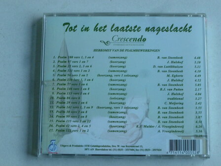 Crescendo - Tot in het laatste nageslacht