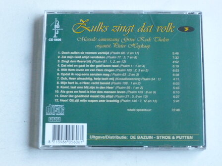 Zulks zingt dat volk - 3 / Pieter Heykoop