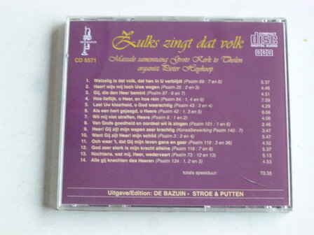 Zulks zingt dat volk  / Pieter Heykoop