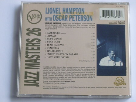 Lionel Hampton, Oscar Peterson - Jazz Masters 26