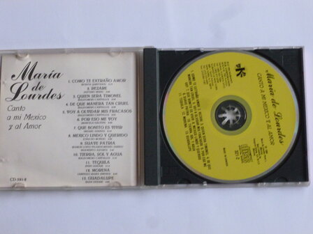 Maria de Lourdes - Canto a mi Mexico y al Amor