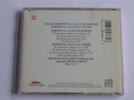 Mozart - Symphony no. 35 &amp; 41 / Oliver Gilmour