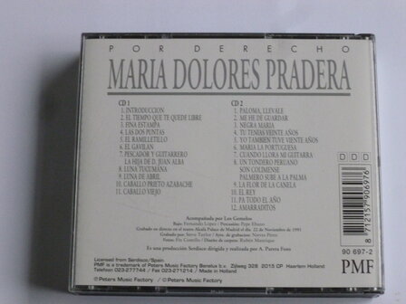 Maria Dolores Pradera - Por Derecho / En Directo (2 CD)
