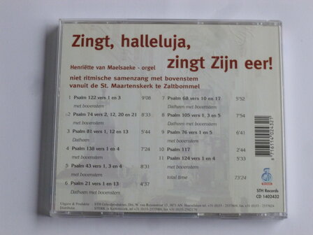 Zingt, halleluja, zingt Zijn eer! - Henri&euml;tte van Maelsaeke