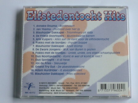 Elfstedentocht Hits - verzamel CD