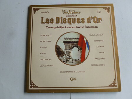 Les Disques d&#039; or - Onvergetelijke Franse Successen (2 LP)