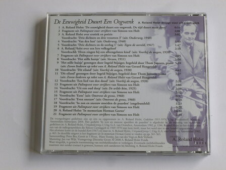 De Eeuwigheid duurt een Oogwenk - A. Roland Holst 