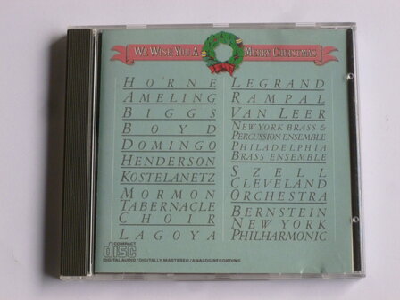 We wish you a merry Christmas - various artists