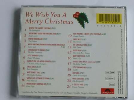 We wish you a merry Christmas (polydor)