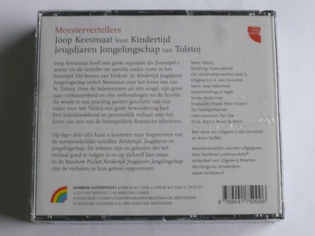 Meestervertellers - Kindertijd Jeugdjaren Jongelingschap van Tolstoj (3 CD) Nieuw