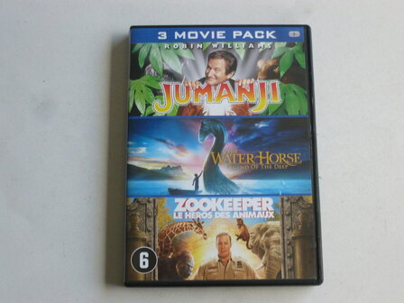 Jumanji / The Water Horse / Zookeeper (3 DVD)