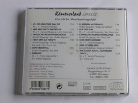 Karntnerland Express - Herzliche musikanten- gr&uuml;sse