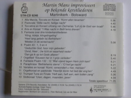 Martin Mans improviseert op bekende Kerstliederen