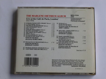 Marlene Dietrich - Live at the Cafe de Paris