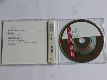 Ravel - Bolero / Sir Neville Marriner (CD Single)