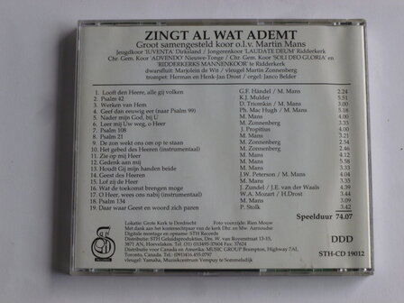 Zingt al wat Ademt - Groot samengesteld koor olv Martin Mans
