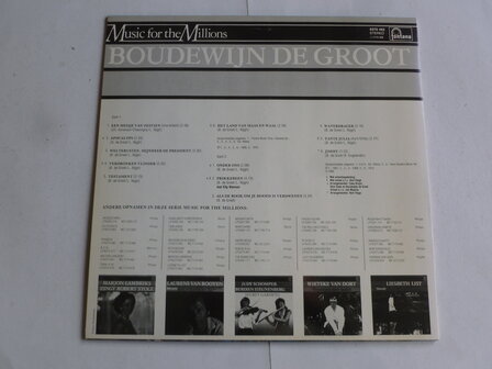 Boudewijn de Groot - Music for the Millions (LP) 6375462