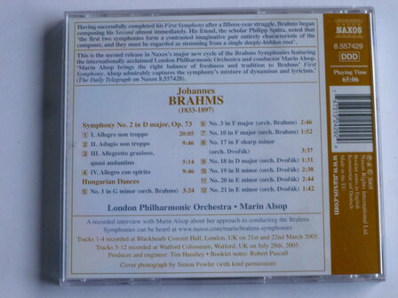 Brahms - Symphony 2 / Marin Alsop