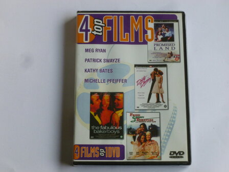 4 Top Films - Fabulous bakerboys, dirty dancing, fried green tomatoes, promised land (DVD) nieuw