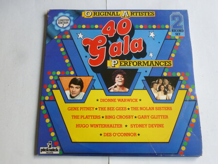 40 Gala Performances - original artists (2 LP)