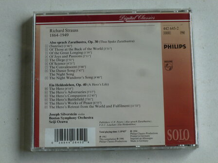 Richard Strauss - Zarathustra ,  A Hero's Life / Seiji Ozawa