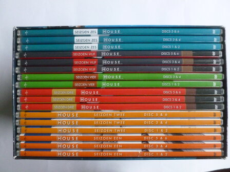 Dr. House - De Complete eerste zes seizoenen (34 DVD Box)