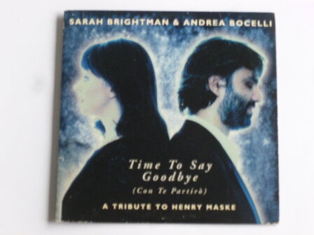 Sarah Brightman &amp; Andrea Bocelli - Time to say goodbye (CD Single)