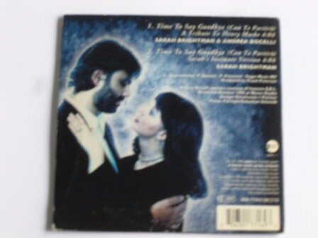 Sarah Brightman &amp; Andrea Bocelli - Time to say goodbye (CD Single)