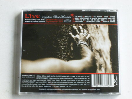 Live - Songs from Black Mountain