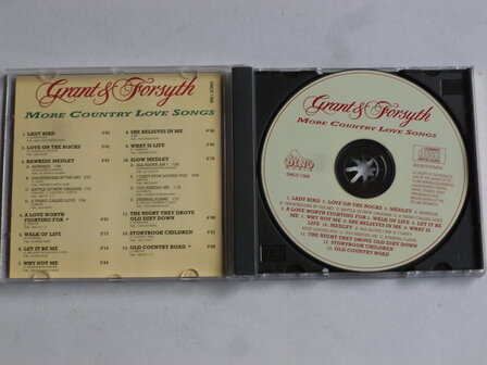 Grant &amp; Forsyth - More Country Love songs