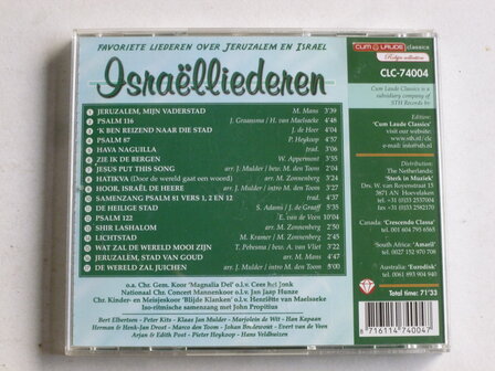 Israelliederen - favoriete liederen over Jeruzalem en Israel