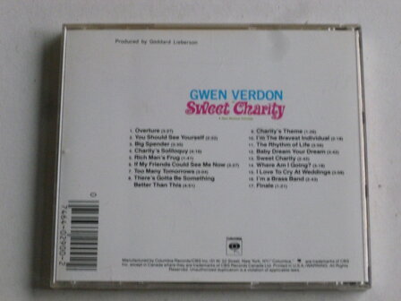 Sweet Charity - Original Broadway Cast / Gwen Verdon